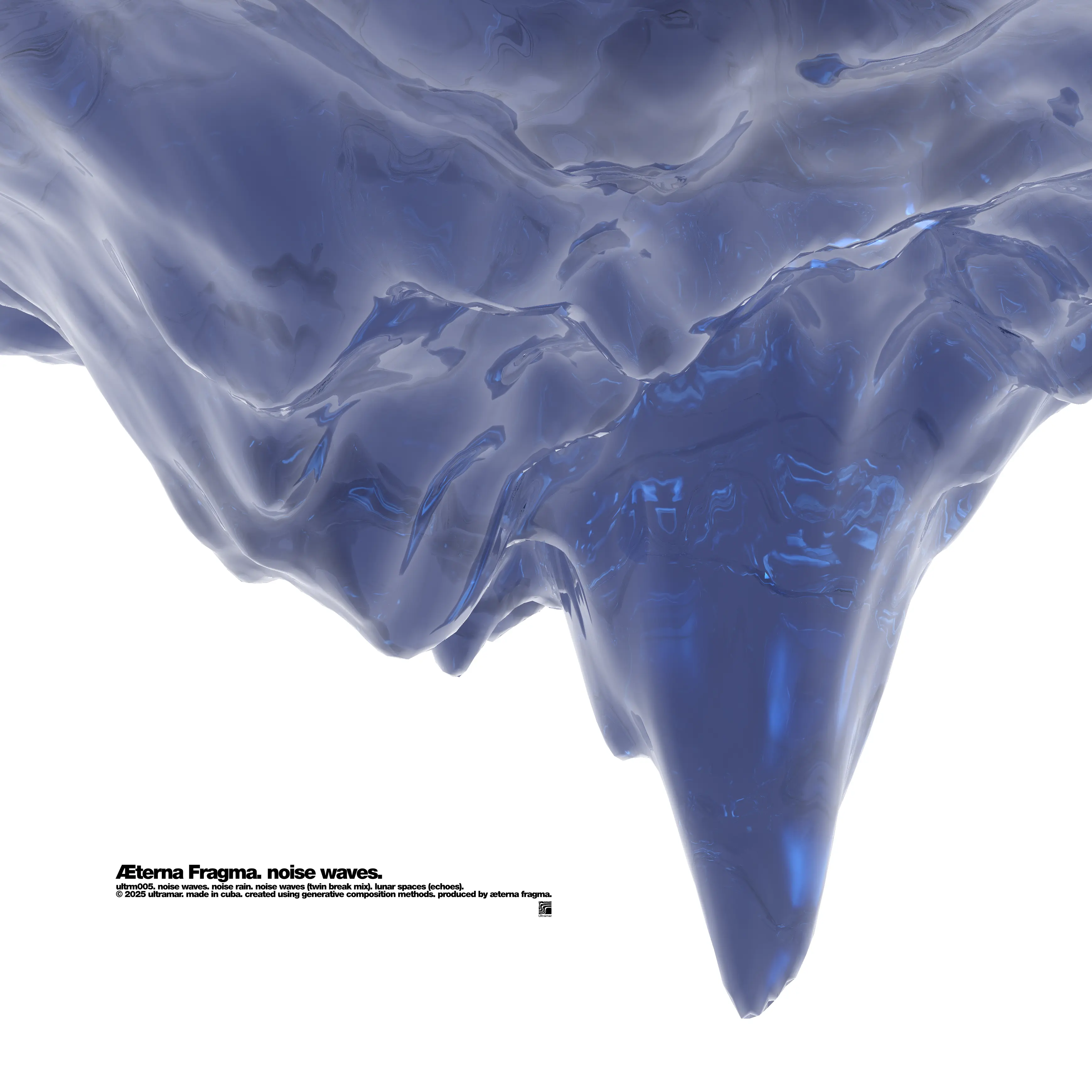 Cover Artwork for Æterna Fragma’s “Noise Waves”